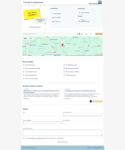 Ihre b.b.h. Homepage